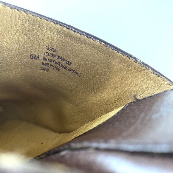 Softspots Womens 6M Brown Suede Leather Mules W Ruched Detailing & Buckle - Picture 10 of 13